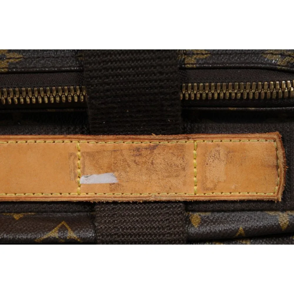 Louis Vuitton Satellite 65 Brown Monogram Suitcase Travel Luggage Trunks Suitcas